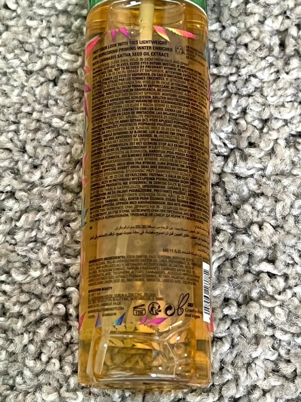 Makeup Revolution Purifying Priming Water - Base Under Makeup - 100ml